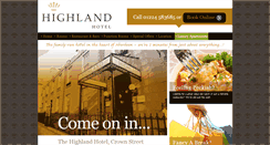 Desktop Screenshot of highlandhotel.net